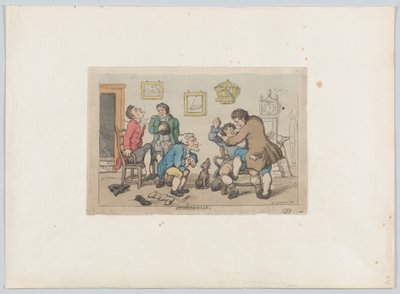 Legerdemain, 1799., 1799. by Thomas Rowlandson