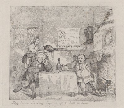 Uzun Vaazlar ve Uzun Kuşatmalar Duyuları Yutmaya uygundur, 11 Şubat 1783., 11 Şubat 1783. by Thomas Rowlandson