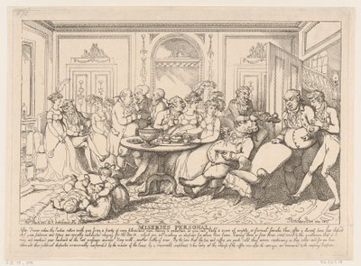 Miseries Personal, 12 Haziran 1807., 12 Haziran 1807. by Thomas Rowlandson