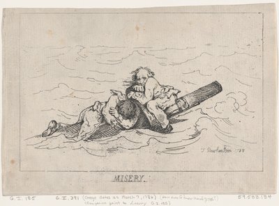 Sefalet, 1785., 1785. by Thomas Rowlandson