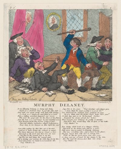 Murphy Delaney, 15 Haziran 1807., 15 Haziran 1807. by Thomas Rowlandson