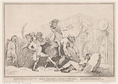 Deniz Zaferi veya Kazanılan İyilikler, 13 Kasım 1780., 13 Kasım 1780. by Thomas Rowlandson