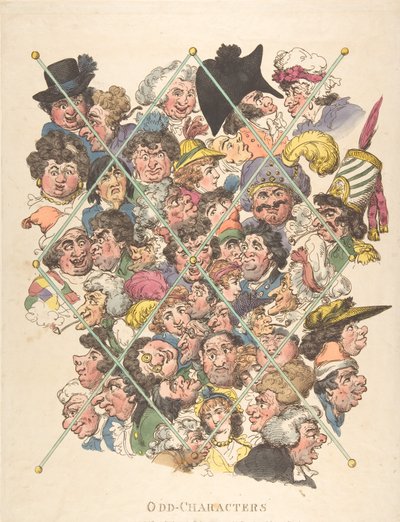 Tek Karakterler, 16 Şubat 1801., 16 Şubat 1801. by Thomas Rowlandson