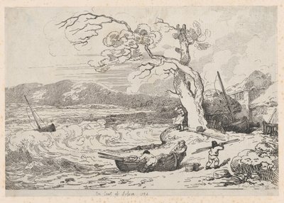 Sussex Sahili, 1784-85., 1784-85. by Thomas Rowlandson