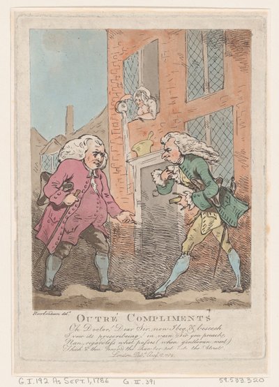 Öfkeli Övgüler, 18 Ağustos 1786., 18 Ağustos 1786. by Thomas Rowlandson