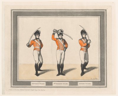 Dış Muhafız, St. Georges Muhafız, İç Muhafız, 1 Eylül 1798., 1 Eylül 1798. by Thomas Rowlandson