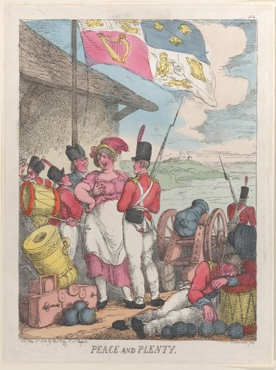 Barış ve Bolluk, 8 Mart 1814., 8 Mart 1814. by Thomas Rowlandson