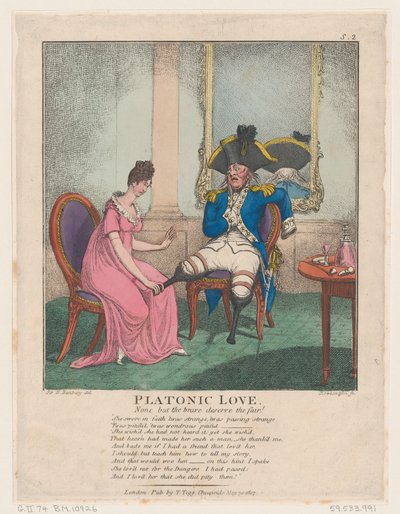 Platonik Aşk, 30 Mayıs 1807., 30 Mayıs 1807. by Thomas Rowlandson