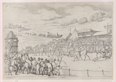 Başlamaya Hazırlanıyor, 30 Eylül 1811., 30 Eylül 1811. by Thomas Rowlandson