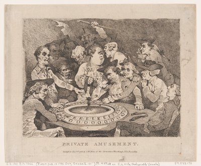Özel Eğlence, 1 Ocak 1786., 1 Ocak 1786. by Thomas Rowlandson