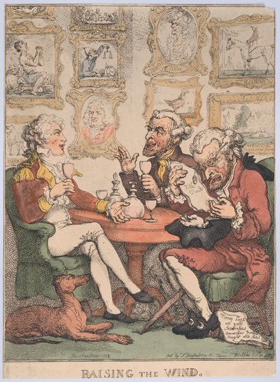Rüzgarı Yükseltmek, 1805-12., 1805-12. by Thomas Rowlandson