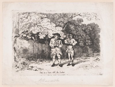 The Quaker adlı bir Farce sahnesi, 22 Aralık 1783., 22 Aralık 1783. by Thomas Rowlandson