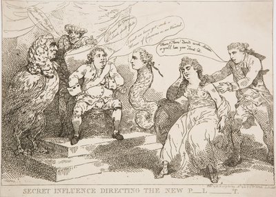 Yeni Plt'yi yönlendiren gizli etki by Thomas Rowlandson