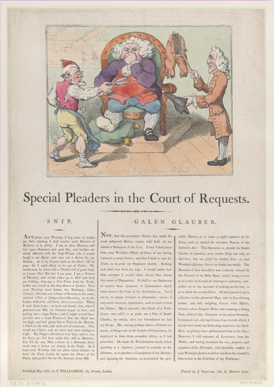 Talep Mahkemesinde Özel Davacılar, 28 Mayıs 1802., 28 Mayıs 1802. by Thomas Rowlandson
