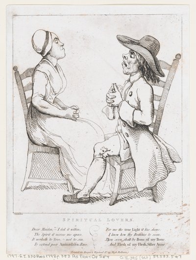 Manevi Aşıklar, 2 Ocak 1797., 2 Ocak 1797. by Thomas Rowlandson