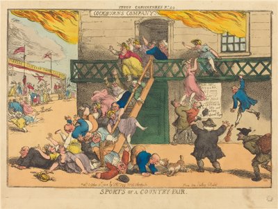 Ülke Sporları Fuarı by Thomas Rowlandson