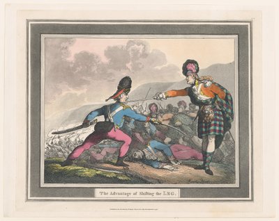 Bacak Değiştirmenin Avantajı, Eylül 1798., Eylül 1798. by Thomas Rowlandson