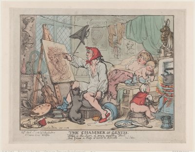 Dahi Odası, 2 Nisan 1812., 2 Nisan 1812. by Thomas Rowlandson