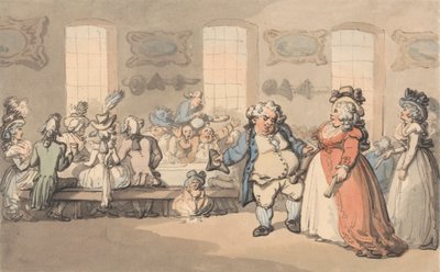Hamamın Konforu: Kahvaltı by Thomas Rowlandson