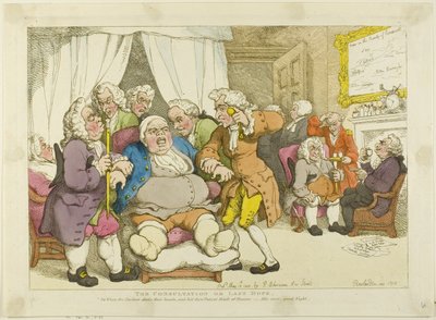 Danışma veya Son Umut by Thomas Rowlandson