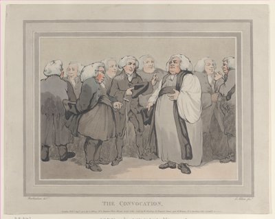 Toplantı, Eylül 1785., Eylül 1785. by Thomas Rowlandson