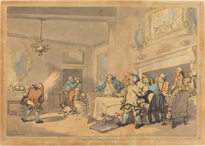 Hayal kırıklığına uğramış Epicures by Thomas Rowlandson