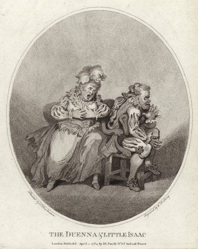 Duenna ve Küçük Isaac by Thomas Rowlandson