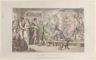 Aile Resmi, Wakefield Papazından, 1 Mayıs 1817., 1 Mayıs 1817. by Thomas Rowlandson