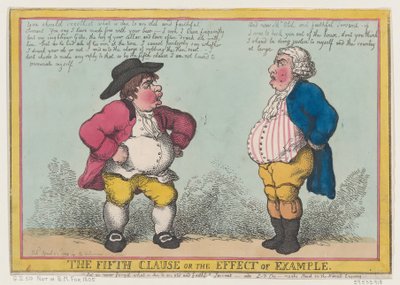 Beşinci Madde veya Örneğin Etkisi, 23 Nisan 1805., 23 Nisan 1805. by Thomas Rowlandson