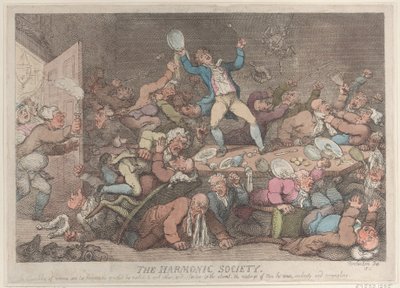 Harmonik Derneği, 1810., 1810. by Thomas Rowlandson