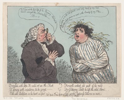 Çaresiz, 4 Nisan 1784., 4 Nisan 1784. by Thomas Rowlandson