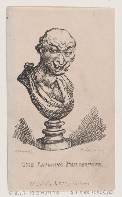 Gülen Filozof, 1808., 1808. by Thomas Rowlandson