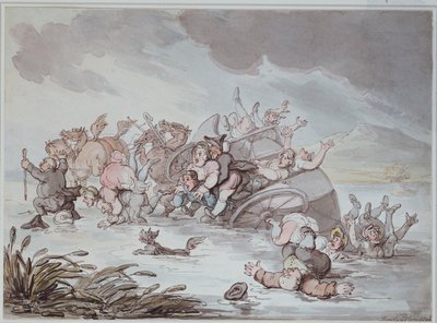 Kaza, 1806 by Thomas Rowlandson