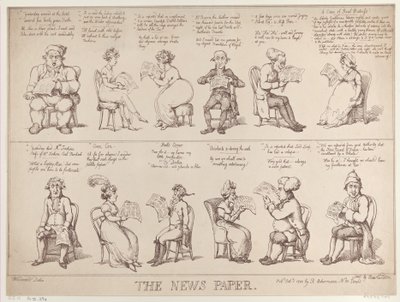 Gazete, 1 Ekim 1808., 1 Ekim 1808. by Thomas Rowlandson