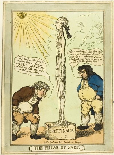 Tuz Sütunu by Thomas Rowlandson