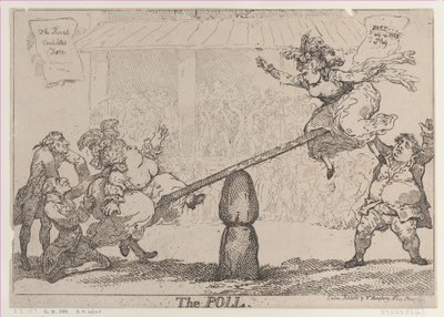 Anket, 12 Nisan 1784., 12 Nisan 1784. by Thomas Rowlandson