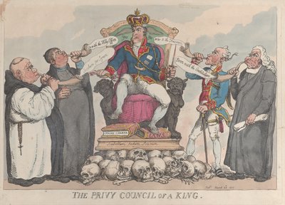 Bir Kralın Özel Konseyi, 28 Mart 1815., 28 Mart 1815. by Thomas Rowlandson
