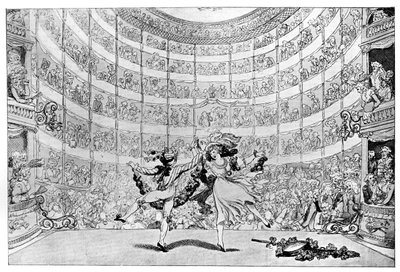 Önümüzde Beklenti, 1791. by Thomas Rowlandson