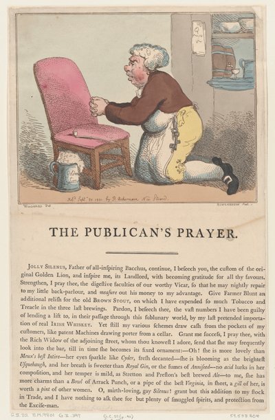 Halkın Duası, 20 Eylül 1801., 20 Eylül 1801. by Thomas Rowlandson