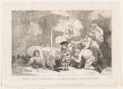 Zarafetsiz Çırağın Üzücü Keşfi, 30 Kasım 1785., 30 Kasım 1785. by Thomas Rowlandson