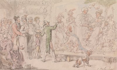 Wakefield Vekili: Aile Resmi by Thomas Rowlandson