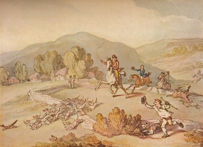 Köy Avı, c1800, 1922 by Thomas Rowlandson