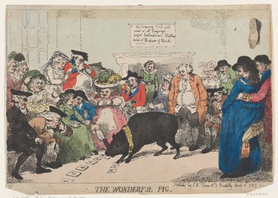 Harika Domuz, 12 Nisan 1785., 12 Nisan 1785. by Thomas Rowlandson