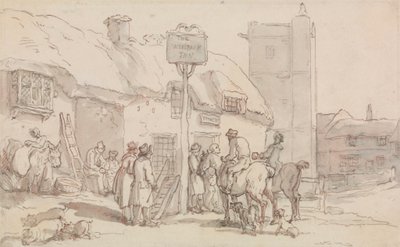 Woolpack Hanı by Thomas Rowlandson