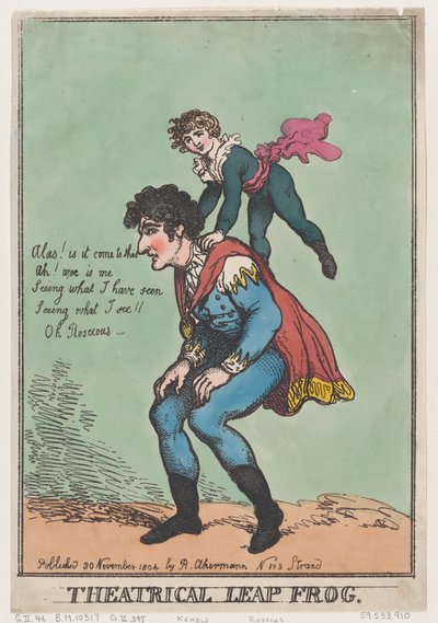 Tiyatro Sıçrayış Kurbağası, 30 Kasım 1804., 30 Kasım 1804. by Thomas Rowlandson
