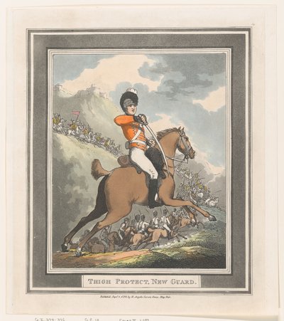 Uyluk Koruması, Yeni Muhafız, 1 Eylül 1798., 1 Eylül 1798. by Thomas Rowlandson