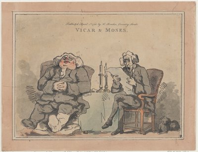 Papaz ve Musa, 1 Nisan 1786., 1 Nisan 1786. by Thomas Rowlandson