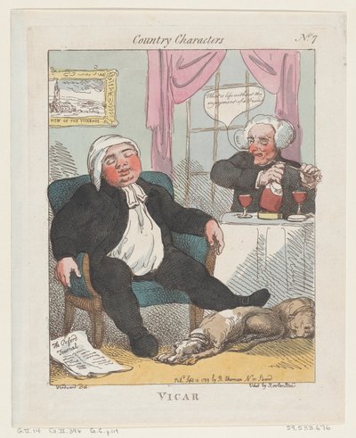 Papaz, 10 Eylül 1799., 10 Eylül 1799. by Thomas Rowlandson