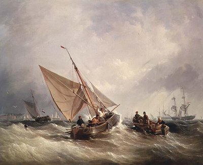 nakliye sahnesi by Thomas Sewell Robins