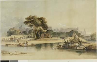 Windsor Kalesi çevresi by Thomas Shotter Boys